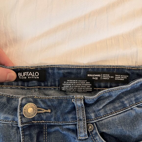 NWOT Buffalo Mid-Rise Jeans - Picture 3 of 4